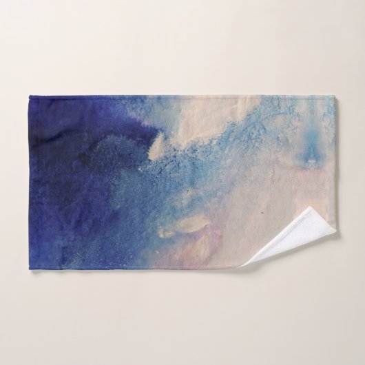 Abstracte oceaankunst bad handdoek (Handdoek)
