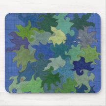 Abstracte oceaanmuizenpad