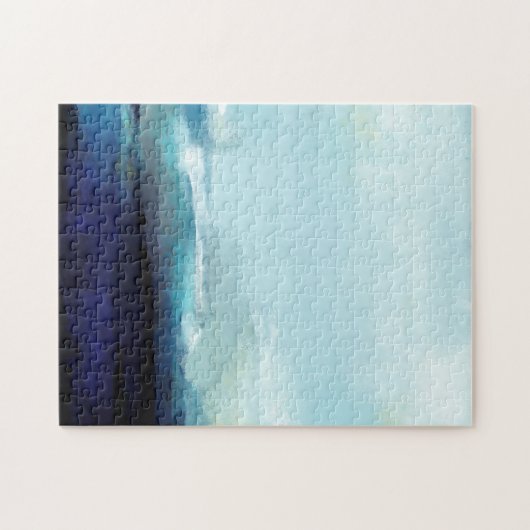 Abstracte Ocean Art Scene Legpuzzel (Horizontaal)