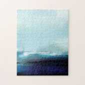 Abstracte Ocean Art Scene Legpuzzel (Verticaal)