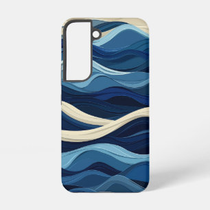 Abstracte Ocean Layers Telefoonhoesje Samsung Galaxy Hoesje