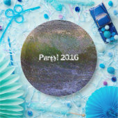 Abstracte Ocean Wave Papieren Bordje (Feest)