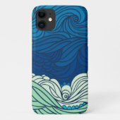 Abstracte Ocean Waves Case-Mate iPhone Case (Achterkant)
