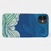 Abstracte Ocean Waves Case-Mate iPhone Case (Achterkant (horizontaal))
