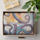 Abstracte Octopus Kleurrijk Tissuepapier (Geschenk)