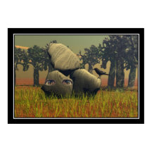 Abstracte ogen in rots