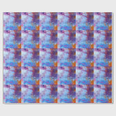 Abstracte olie: canvastextuur achtergrond cadeaupapier (Vlak)