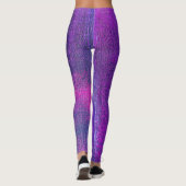 Abstracte olie: canvastextuur achtergrond. leggings (Achterkant)