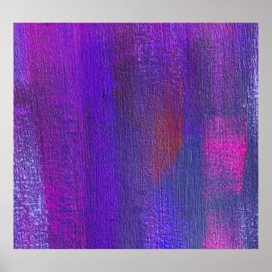 Abstracte olie: canvastextuur achtergrond. poster (Voorkant)