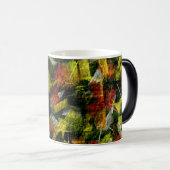 Abstracte olie- en acrylverf 2 magische mok (Voorkant rechts)