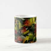 Abstracte olie- en acrylverf 2 magische mok (Center)