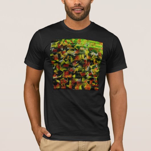 Abstracte olie- en acrylverf 2 t-shirt (Voorkant)