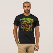 Abstracte olie- en acrylverf 2 t-shirt (Voorkant volledig)