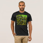 Abstracte olie- en acrylverf t-shirt (Voorkant volledig)