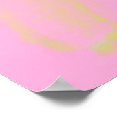 abstracte oliekunst poster (Hoek)