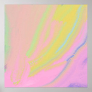 abstracte oliekunst poster