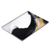 Abstracte oliestextuurachtergrond. Abstract kunstg Notitieboek (Linkerzijde)