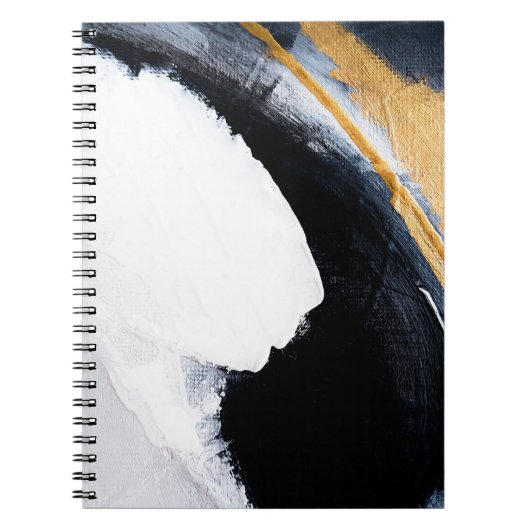 Abstracte oliestextuurachtergrond. Abstract kunstg Notitieboek (Voorkant)