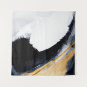 Abstracte oliestextuurachtergrond. Abstract kunstg Wandkleed (Voorkant (horizontaal))