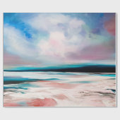 Abstracte oliestextuurachtergrond. Verf op canvas. Cadeaupapier (Vlak)