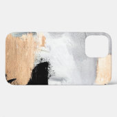 Abstracte oliestextuurachtergrond. Verf op canvas. Case-Mate iPhone Case (Achterkant (horizontaal))