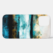 Abstracte oliestextuurachtergrond. Verf op canvas. Case-Mate iPhone Case (Achterkant (horizontaal))