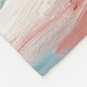 Abstracte oliestextuurachtergrond. Verf op canvas. Fleece Deken (Hoek)