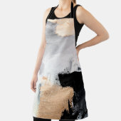 Abstracte oliestextuurachtergrond. Verf op canvas. Schort (Insitu)