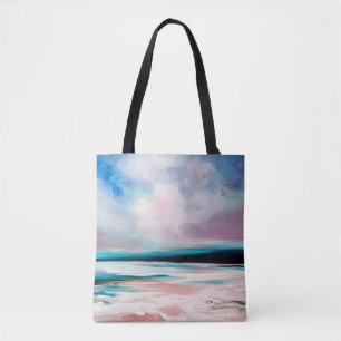 Abstracte oliestextuurachtergrond. Verf op canvas. Tote Bag
