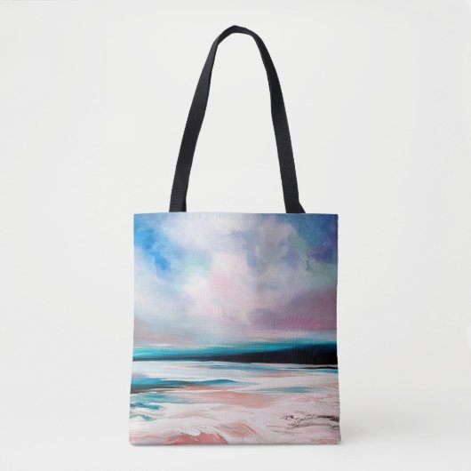 Abstracte oliestextuurachtergrond. Verf op canvas. Tote Bag (Voorkant)