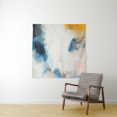 Abstracte oliestextuurachtergrond. Verf op canvas. Wandkleed (In Situ (horizontaal))