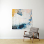 Abstracte oliestextuurachtergrond. Verf op canvas. Wandkleed (In situ)