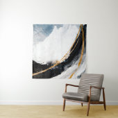 Abstracte oliestextuurachtergrond. Verf op canvas. Wandkleed (In situ)