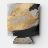 Abstracte olietextuur: Canvaskunst Blikjeskoeler (Voorkant)