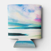 Abstracte olietextuur, canvasschilderij. blikjeskoeler (Achterkant)