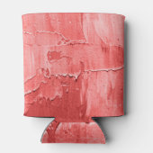 Abstracte olieverf, canvastextuur. blikjeskoeler (Achterkant)