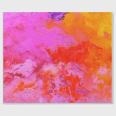 abstracte olieverf op canvas, achtergrond cadeaupapier (Vlak)