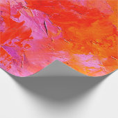 abstracte olieverf op canvas, achtergrond cadeaupapier (Hoek)