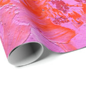 abstracte olieverf op canvas, achtergrond cadeaupapier (Rol Hoek)