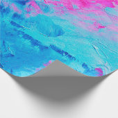 abstracte olieverf op canvas, achtergrond cadeaupapier (Hoek)