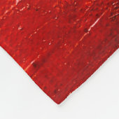 abstracte olieverf op canvas, achtergrond fleece deken (Hoek)