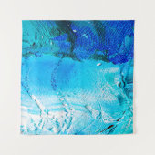 Abstracte olieverf textuur op canvas, achtergrond. wandkleed (Voorkant (horizontaal))