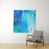 Abstracte olieverf textuur op canvas, achtergrond. wandkleed (In situ)