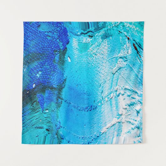 Abstracte olieverf textuur op canvas, achtergrond. wandkleed (Voorkant)