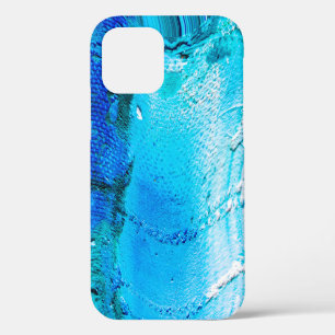 Abstracte olieverftextuur op canvas, achtergrond. iPhone 12 hoesje