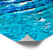 Abstracte olieverftextuur op canvas, achtergrond. poster (Hoek)