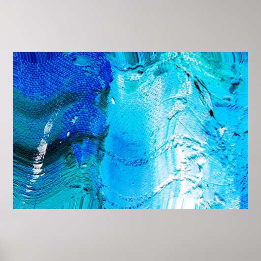 Abstracte olieverftextuur op canvas, achtergrond. poster (Voorkant)