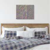 Abstracte Olifant Canvas Afdruk (Insitu (Slaapkamer))