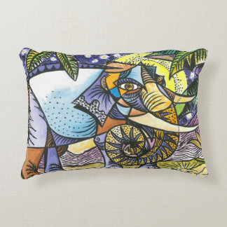 Abstracte olifantenaccentuil accent kussen