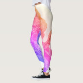 Abstracte olifantenLeggings Leggings (Links)